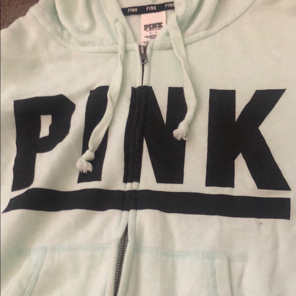 Pink hoodie